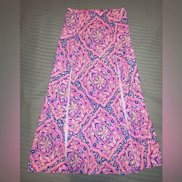 Lilly Pulitzer Ersi Can't Resist Skirt. Worn once. Size Large EUC - Picture 5 of 12